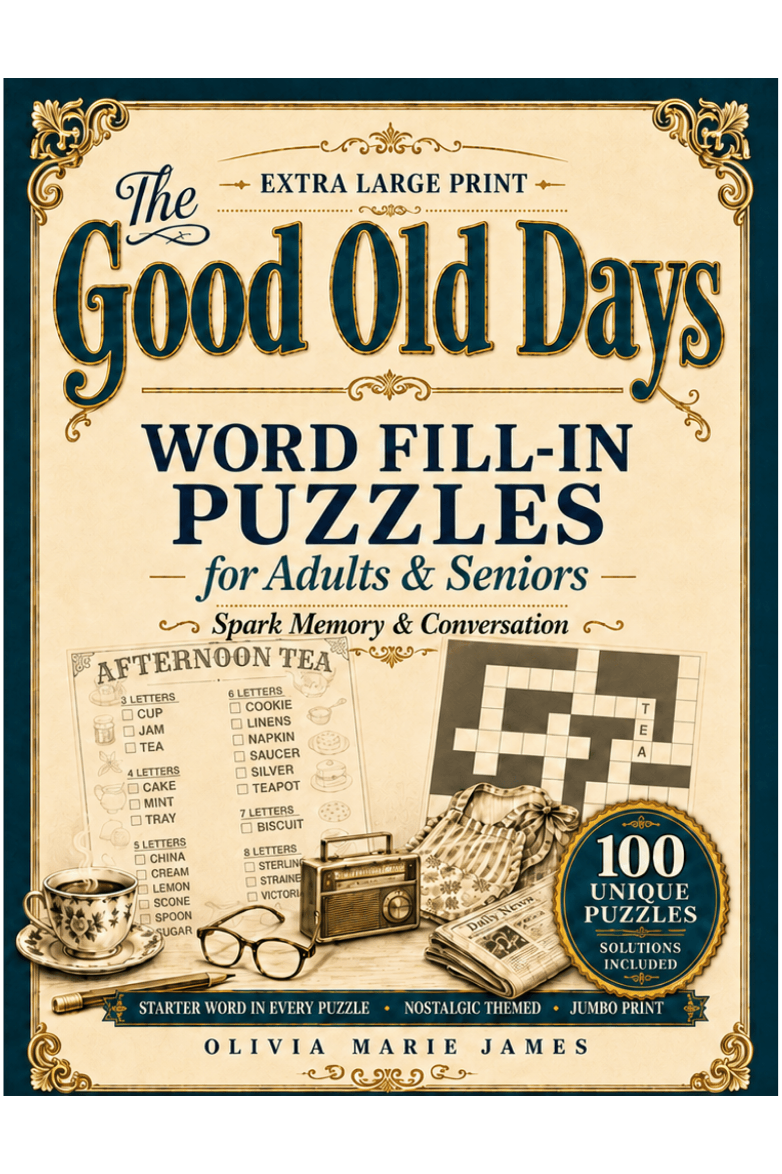 Word Fill-In Puzzle Book